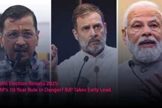 Delhi Election Results 2025: AAP’s 10-Year Rule in Danger? BJP Takes Early Lead