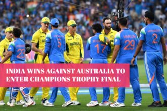 India Wins Against Australia to Enter Champions Trophy Final