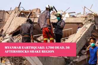 Myanmar Earthquake: 1,700 Dead, 36 Aftershocks Shake Region