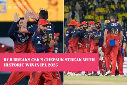 RCB Breaks CSK’s Chepauk Streak with Historic Win in IPL 2025