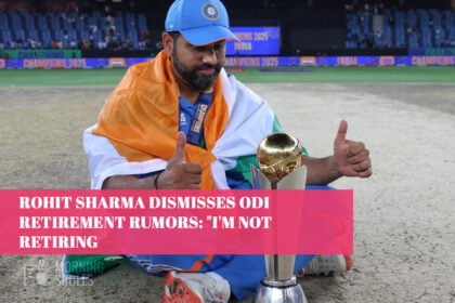 Rohit Sharma Dismisses ODI Retirement Rumors: "I'm Not Retiring
