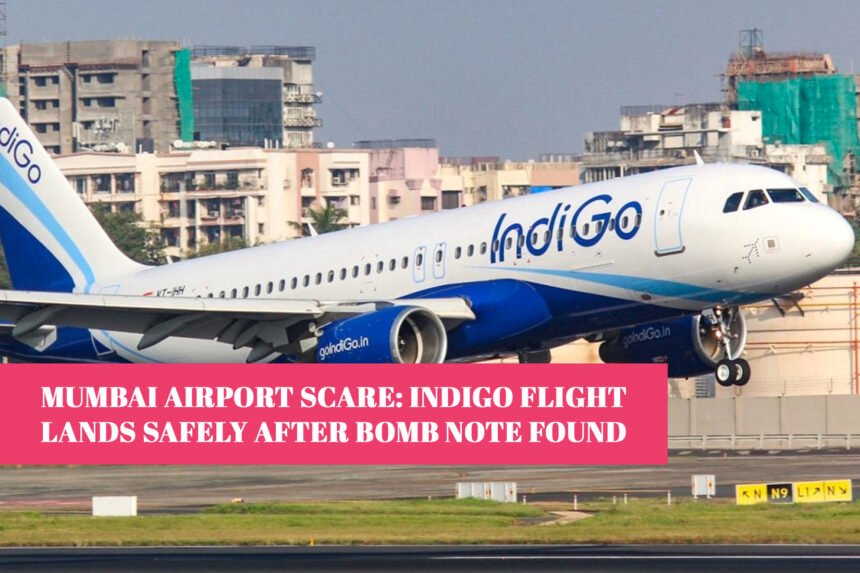 Mumbai Airport Scare: IndiGo Flight Lands Safely After Bomb Note Found