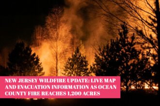 New Jersey Wildfire Update